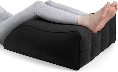 Inflatable foot pillow