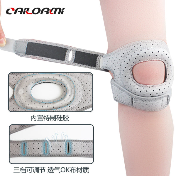 Kompressions-Kniebandage mit stabilisierendem Gelring