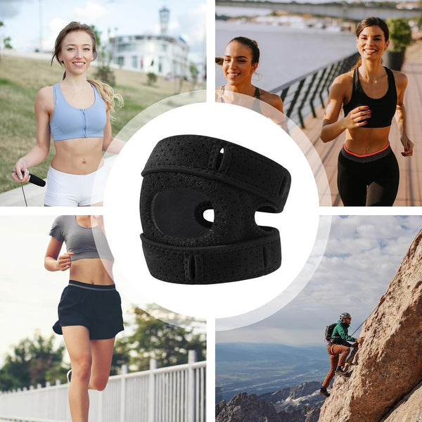 Kompressions-Kniebandage mit stabilisierendem Gelring