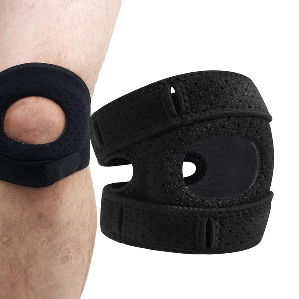 Kompressions-Kniebandage mit stabilisierendem Gelring