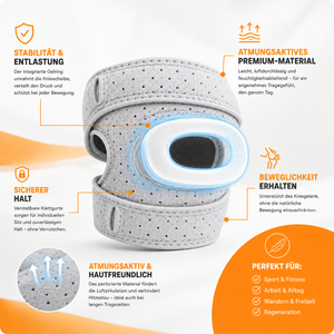 Nemina® Orthopädische Kniebandage mit Gelring