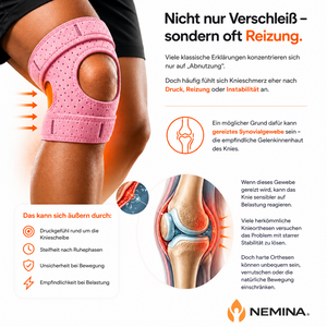 Nemina® Orthopädische Kniebandage mit Gelring