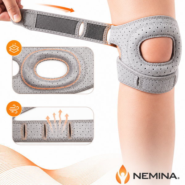 Nemina® Orthopädische Kniebandage mit Gelring