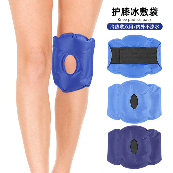 Knee pads and ice packs can be used for both cooling and hot compresses. They can be reused